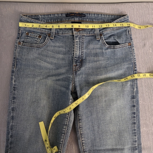 Levi's Plain Tag The Original Jean Midrise Skinny Jeans Size 12 - Picture 8 of 9